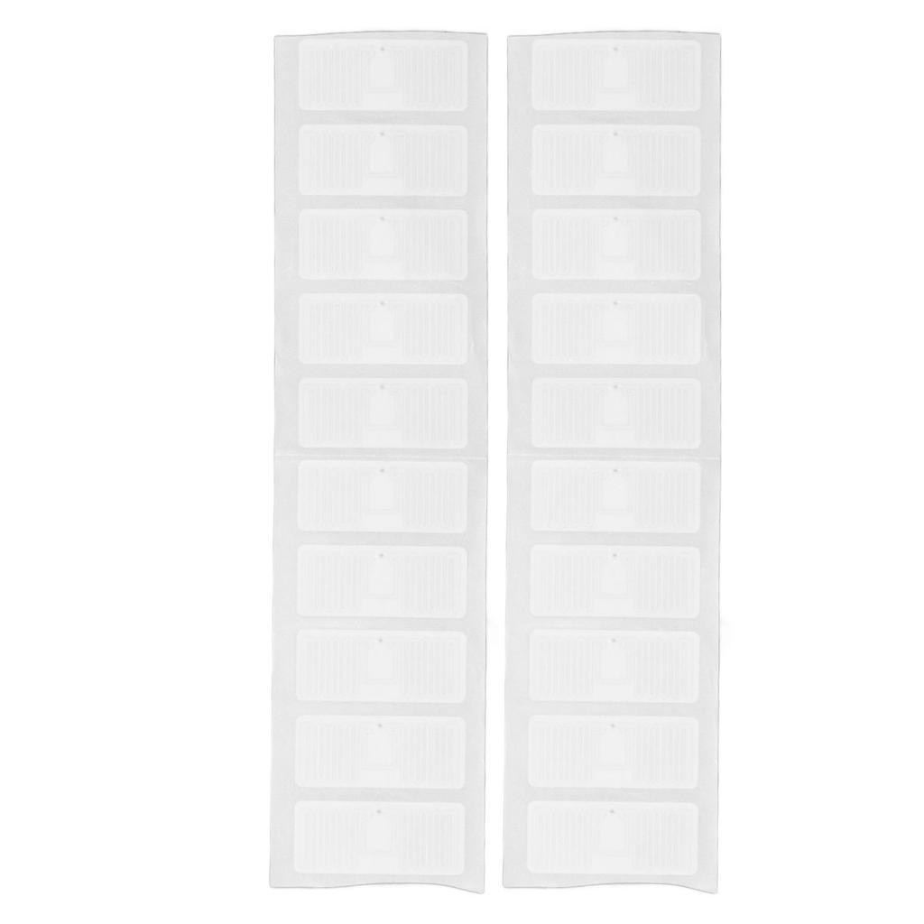 100 Pcs UHF RFID Tags 860?960MHz Km4q Chip Adhesive Inlay Label Support ISO 18000?6C EPC Class1