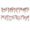 200cm/roll Journal Tapes PET Shell Glow Ornament Dairy Collage Stationer Multicolor Accessories Lamplight Decorative Tape