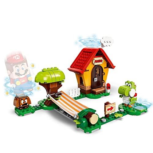LEGO Super Mario Yoshi and Mario House 71367, Toy, Video Game, House, for Boys and Girls, Ages 6 and Up