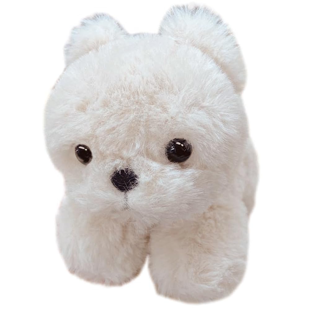 Monseuil Plush Toy Shiba Inu Ivory 10636 Koma-chan