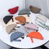 Real Cowhide French Croissant Women High-quality Niche Ins Kosung Bag Hand-held Lipstick Storage Change Purse