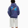 ThIs Is Never That Skull Surfing Hoodie Purple Blue