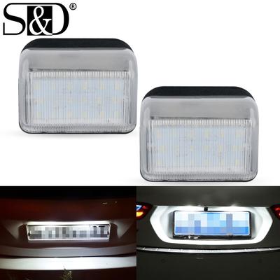 2Pcs Car LED Number License Plate Lights For Mazda 6 2003-2008 CX-5 2013-2014 CX-7 2007-2012 Speed 6 2006-2007 Canbus Auto Lamps