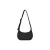 New COS Polyamide Saddle Bag, Shoulder Bag, Crossbody Bag Medium Size Unisex Black 1219190001