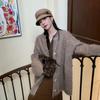 Retro Celebrity Autumn and Winter Woolen Equestrian Hat Women's Fashion Elegant Cap British Versatile Top Hat