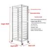 Lijia Stainless Steel Multi-Layer Baking Pan Rack Cart