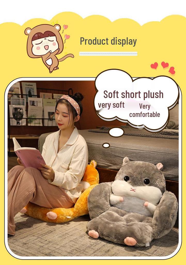 Thickened Semi-Enclosed Seat and Backrest Cushion for Office, Student, and Dining Chairs