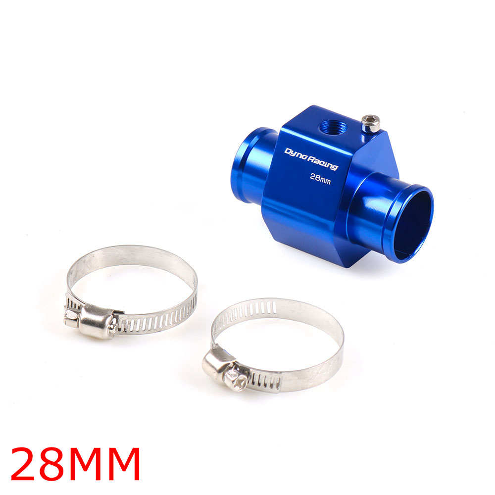 1Pc Car Water Temp Gauge Radiator Temperature Water Temp Joint Pipe Sensor 40mm 38mm 36mm 34mm 32mm 30mm 28mm Hose Adapter