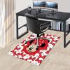 Office Rug Minnie Mouse, Bow theme 3D Printed Anti-Slip Rug-Machine Washable for Living Room