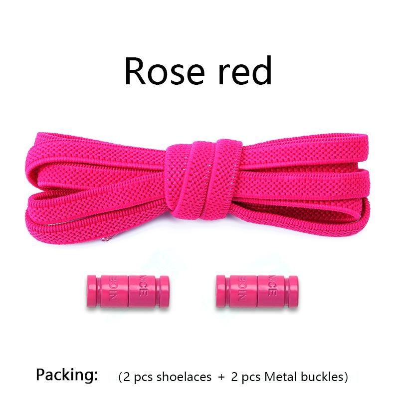 New Elastic Laces Sneakers Capsule Lock Boots Shoelaces Without ties Kids Adult No Tie Shoe laces Flat Rubber Shoelace for Shoes