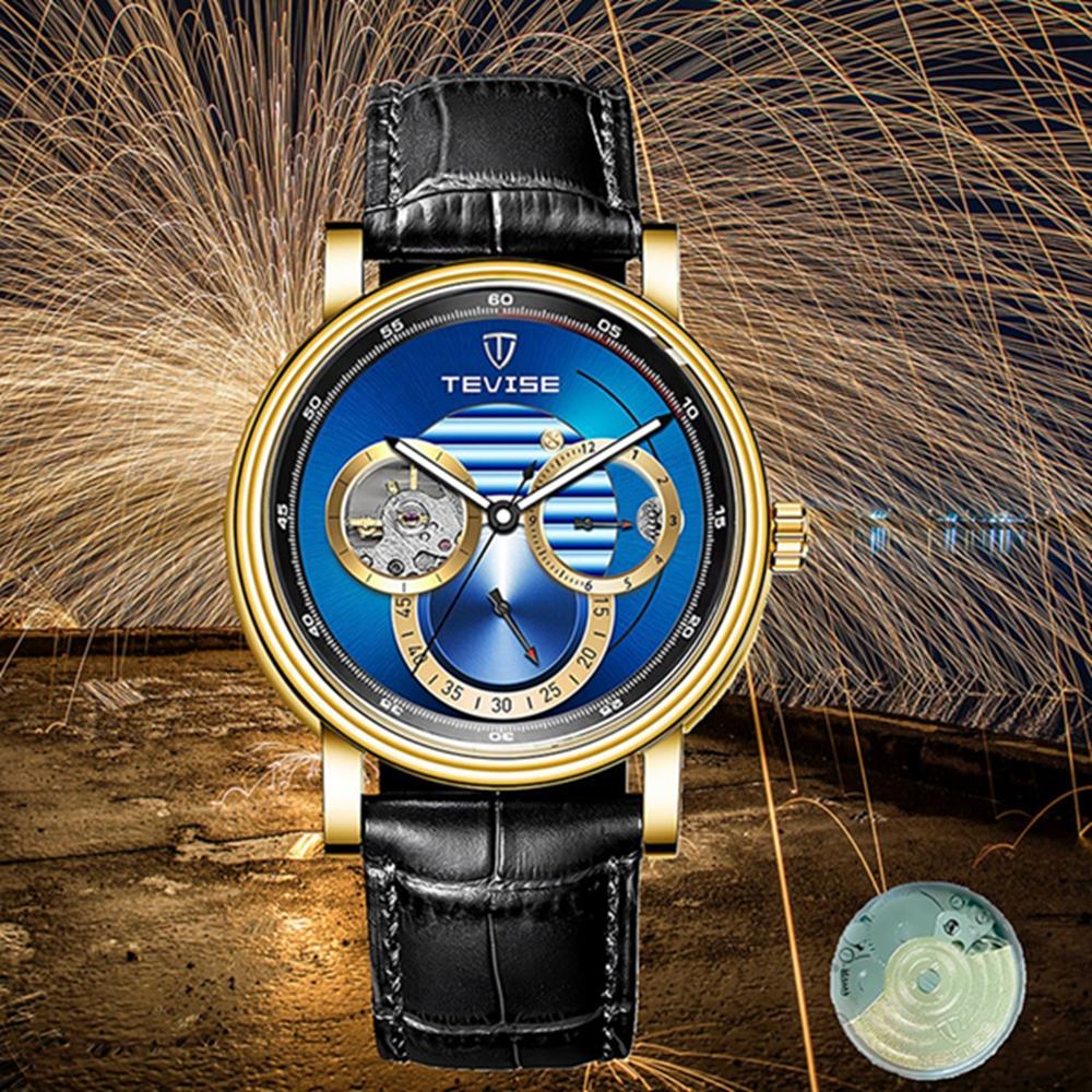 Men's Business Watch Night Light Classic Hollow Fully Automatic Mechanical Watch