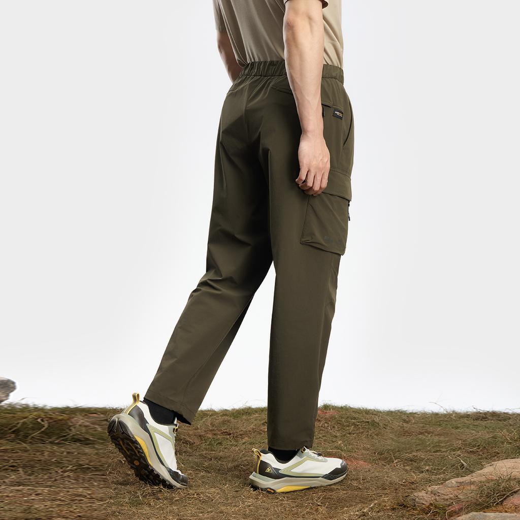 New FILA X BBC EARTH Casual Pants Men Chestnut A11M437806FDR