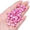 Håndlaget Armbånd Perler Akryl Tofargede Perler Pentagram Løse Perler Håndperlede Perler Halskjede Håndlaget DIY Perlehalskjede Smykketilbehør
