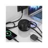 Réglette Multifonction - AISENS - ASPS-2A2C04-W - 3 Prises - 2xUSB-C/2xUSB-A - 1.4m Noir