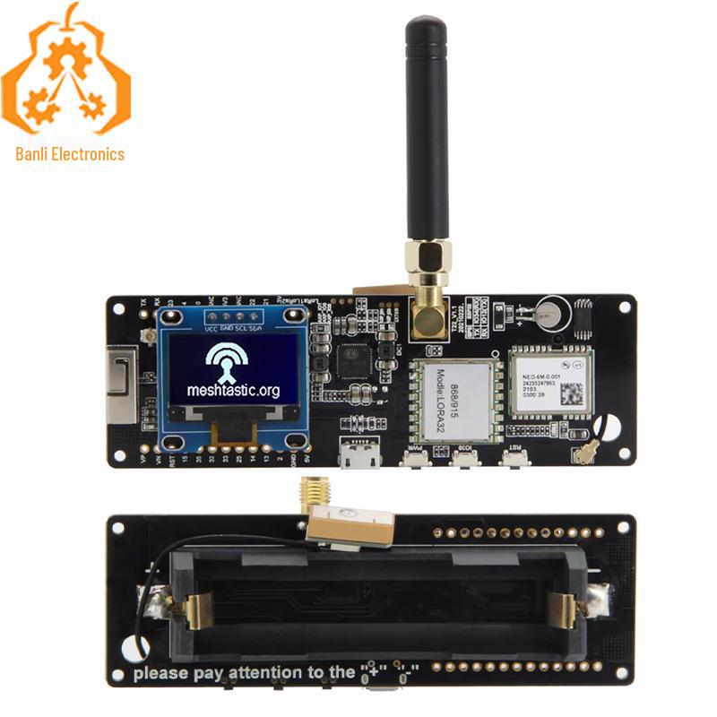 

Плата розвитку GPS TTGO Meshtastic T-Beam ESP32 LoRa від LILYGO