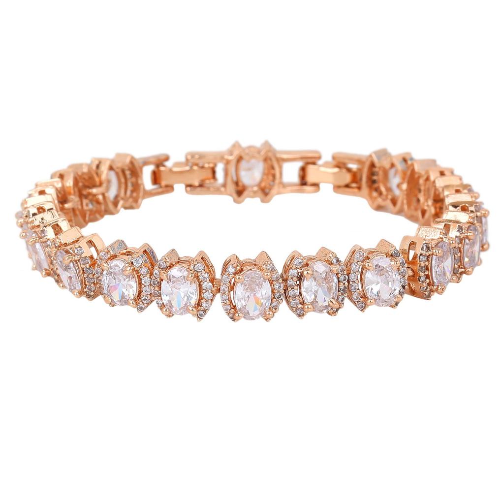 Estele Damen-Armband „Funkelndes Roségold“