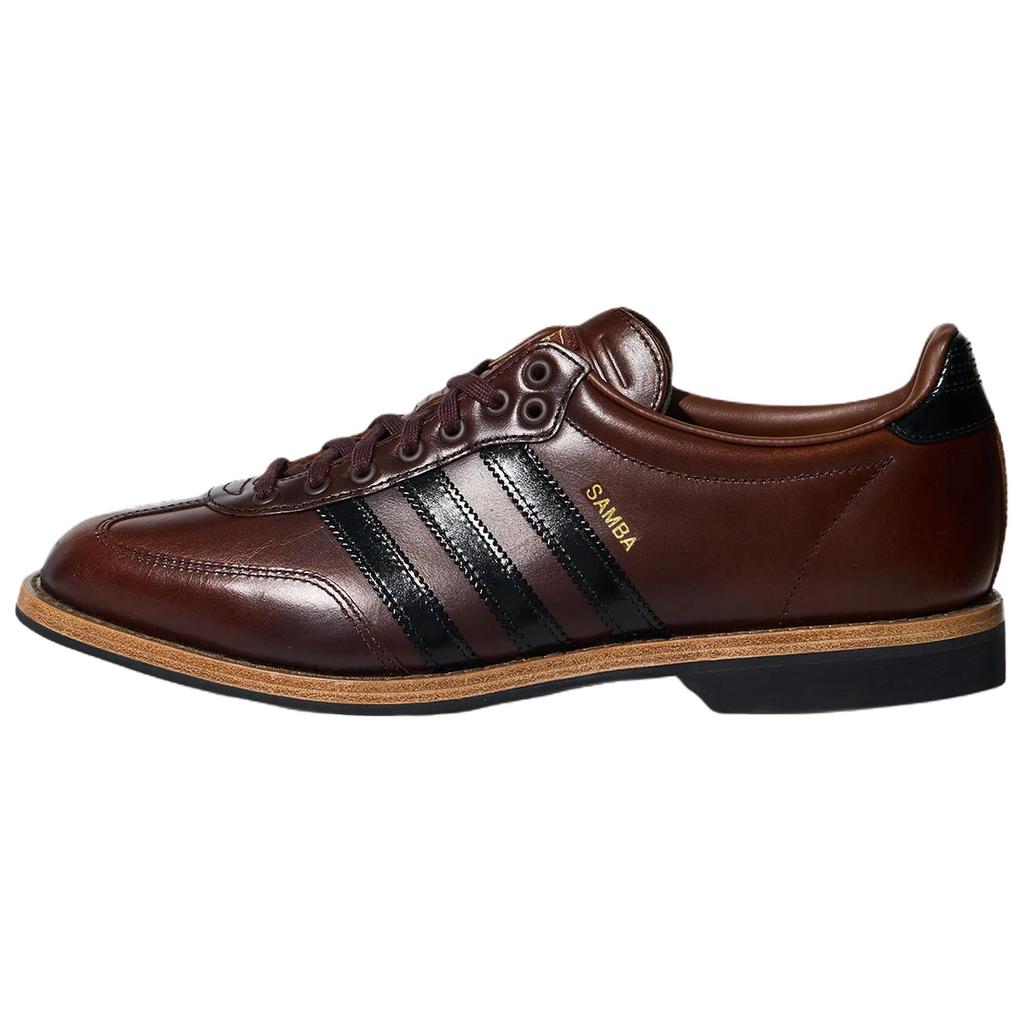Adidas Originals Samba Casual Leather Shoes Unisex Brown Black HP5198