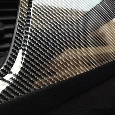 1 role vysoce lesklý 5D obal z uhlíkových vláken vinylová fólie Nálepky a obtisky na motocyklový tablet Příslušenství pro automobily Styling auta