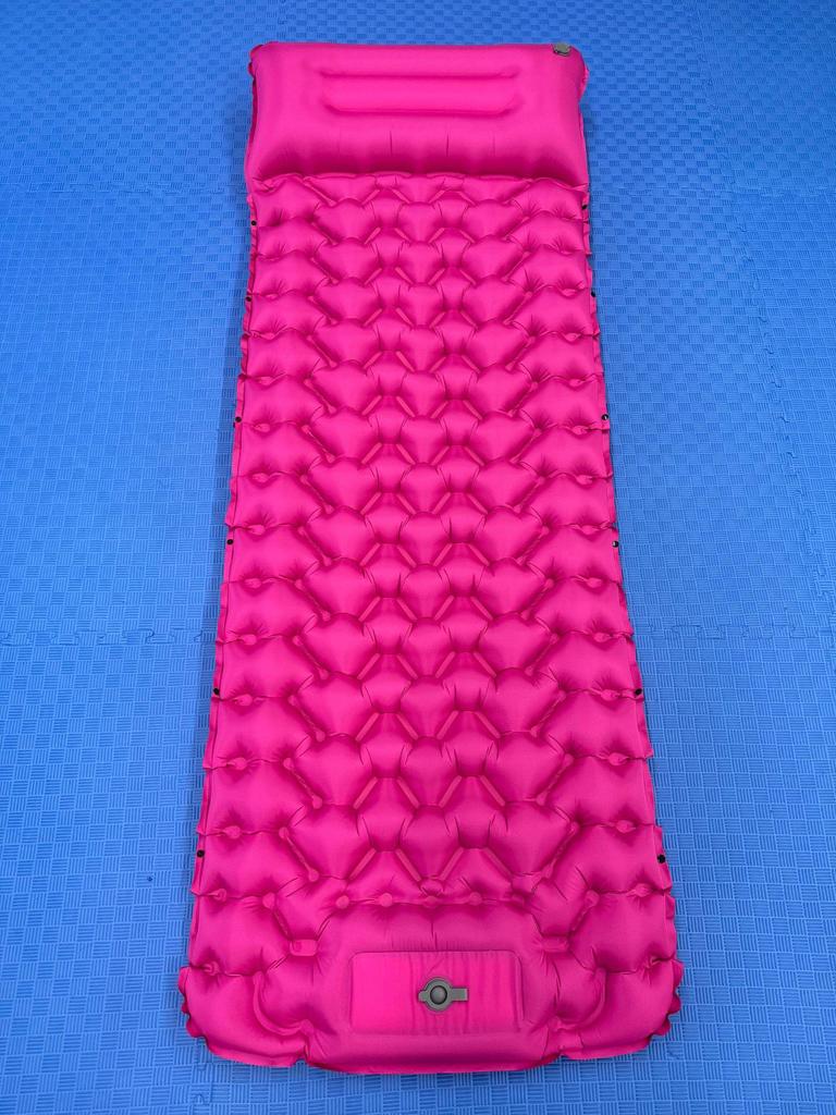 Lightweight Portable Inflatable Camping Pad: Moisture-Proof, Quick-Drying Tent Mattress for Travel and Car Naps