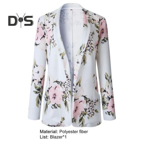 long floral blazer