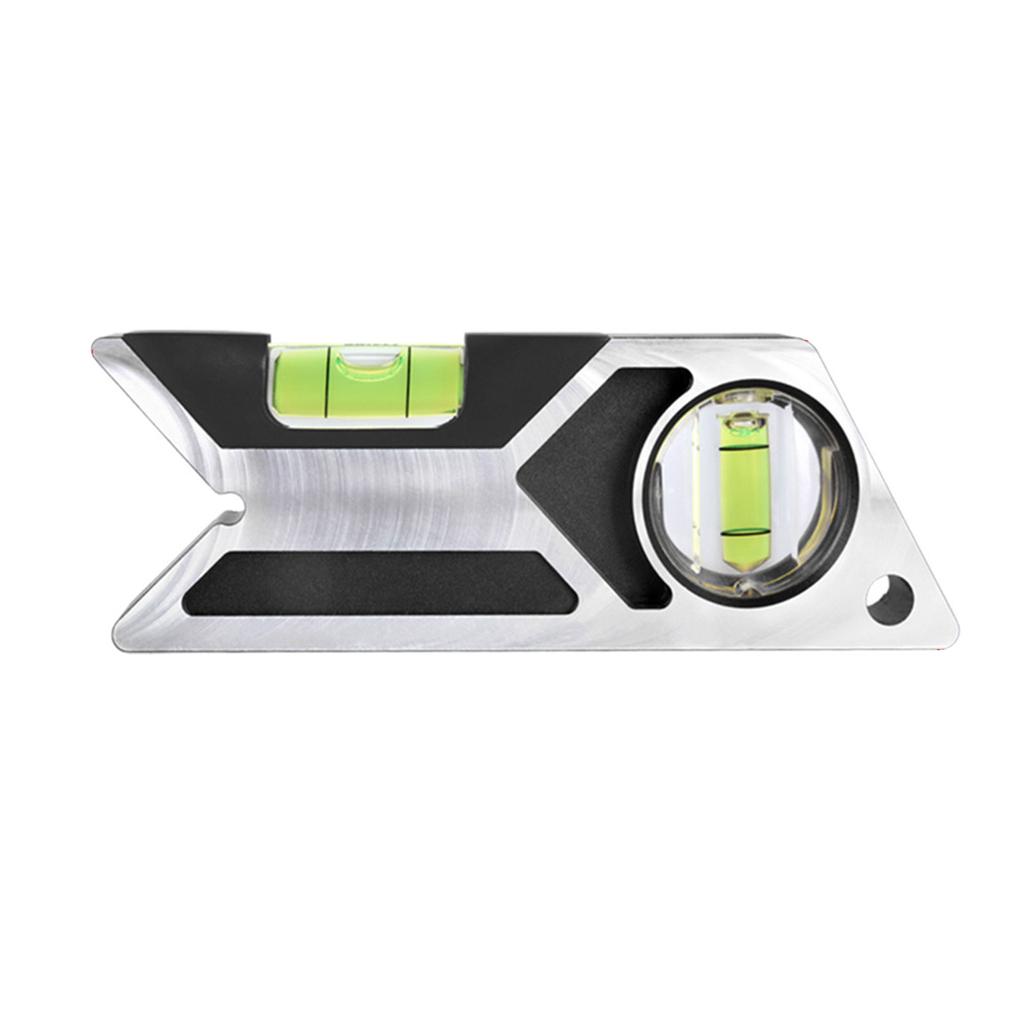 Portable Pocket Level Ruler Aluminum Alloy Measuring Level RulerVersatile & Durable Measuring Tool for Everyday Use
