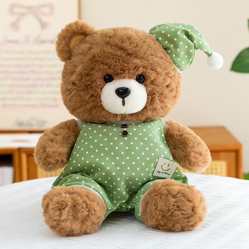 Adorable Teddy Bear Plush Pajamas Doll - Soft Toy Gift for Kids