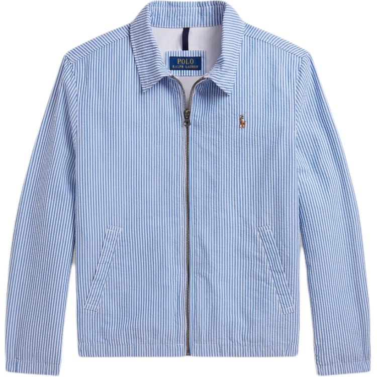 

Polo Ralph Lauren Striped Embroidered Long Sleeve Jacket Kids Jacket CWPOOTWY6020419-999 L