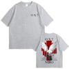 Rapper Niro OX7 Album Graphic T-shirt Unisex Women Hip Hop Fashion Pop Music T-shirts Male Casual Cotton Vintage T Shirt Streetwear