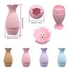Silicone Makeup Sponge Holder Pink/ Blue/ Brown Beauty Eggs Storage Case Makeup Sponge Case  Travel