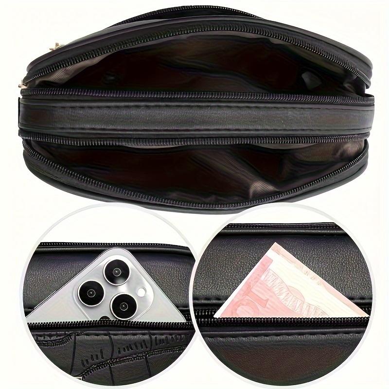 Borsa a tracolla da donna grande con tracolla regolabile - Borsa a mano leggera ed elegante adatta per viaggi, uso quotidiano