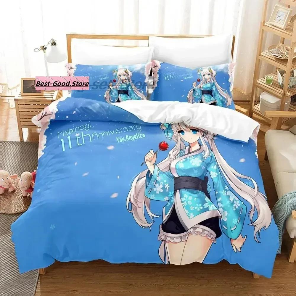 Genshin Impact Yae Miko Bedding Set Single Twin Full Queen King Size Bed Set Aldult Kid Bedroom Duvetcover Sets 3D Print 2022