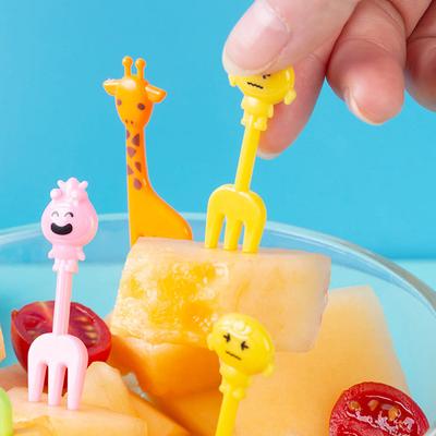 Bento Stoviglie per verdure Simpatico mini bambino Forchette da frutta Stuzzicadenti