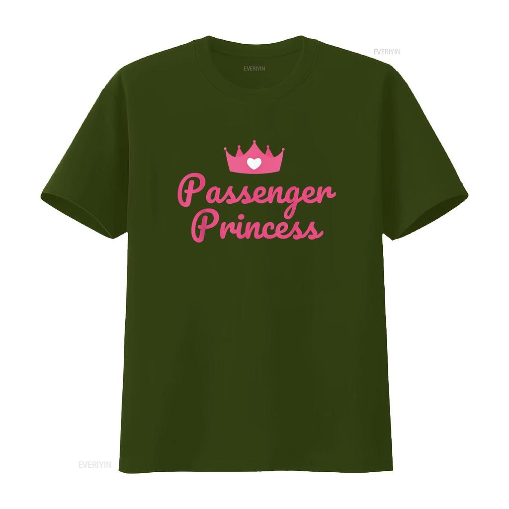 Princess Passenger T Shirt Vintage Washed Fashion Top For Everyday Wear Streetwear Comfortable Versatile Unisex Breathable