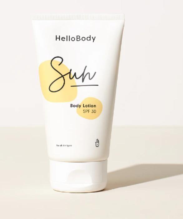 Lotion Solaire - SUN HELLO BODY - 125mL - Indice 50 - Vegan - Protection UVA/UVB