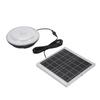 Solar Ceiling Light 3 Color Dimmable IP65 Rain Proof Solar Shed Light with Remote Control for Indoor Outdoor