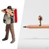 1/8 Diorama Painted People Character w/ Backpack Doll for Micro Scene DIY Model Ornament cm