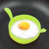 Krujecnt Silicone Egg Mold, Fried Egg Cooker Ring, Reusable Egg Shaper, Round Non-Stick Food-Grade Silicone Griddle Cooking Shaper for Breakfast Sandw