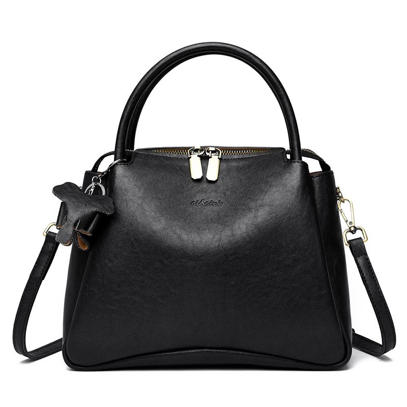 New luxury designer ladies bags solid color high quality leather shoulder bags for women crossbody bags