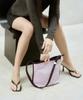 Re Rhee Square Nylon Shoulder Bag Lavender