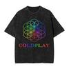 Women Men Cold-playED Tour Head Full of Dreams T Shirt Graphic Cotton Washed  Harajuku T-Shirts