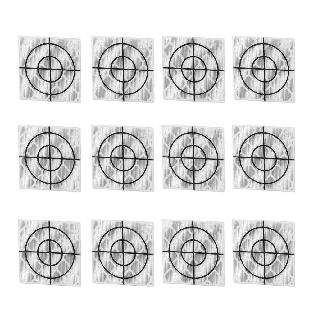 100 KS Samolepicí reflexní fólie Pryskyřičná odrazka Samolepky Záplaty pro totální stanici Měření