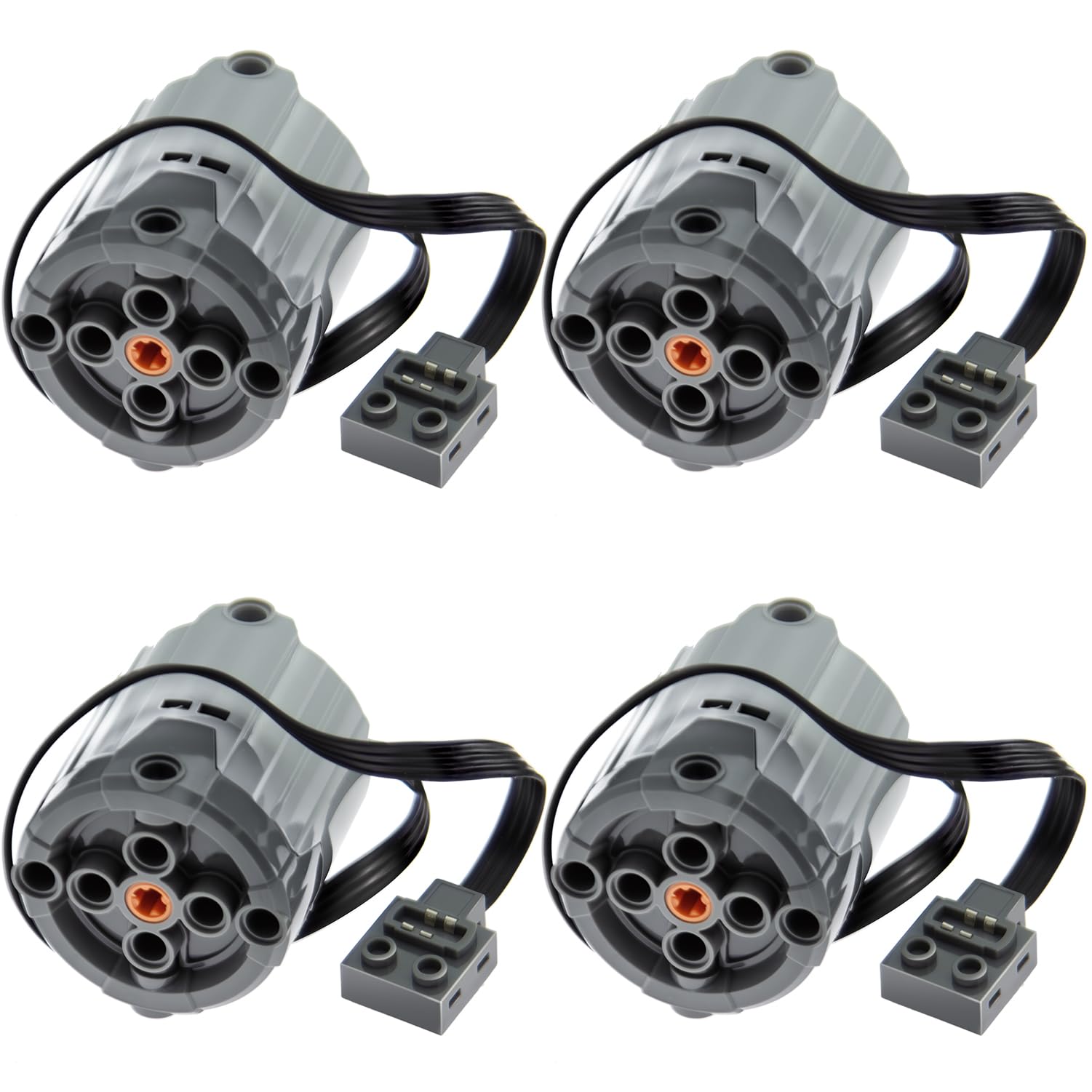 

TEESE 4 шт. Набір двигунів Technic XL, сумісний з Lego Technic MOC Project, запасні частини, двигун, деталі,