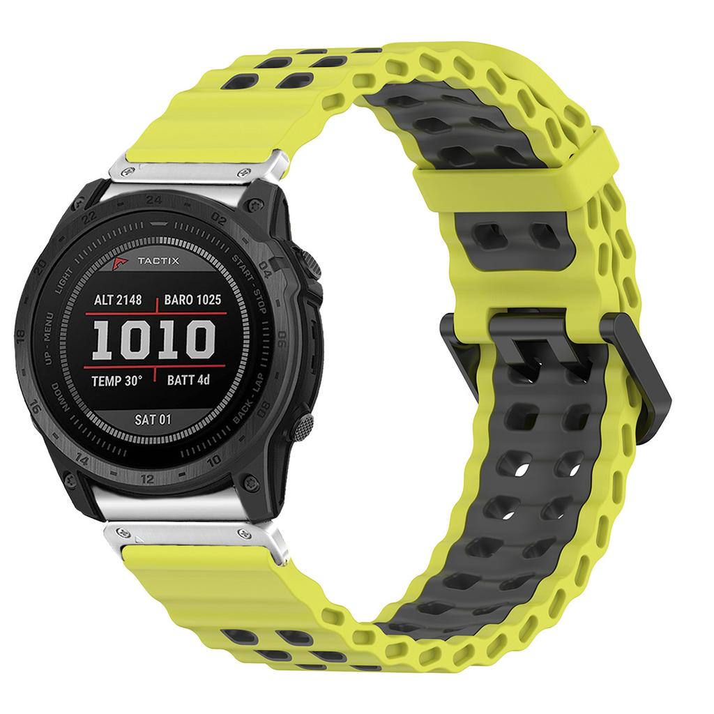 26mm Strap For Garmin Fenix 8 51mm Sport Silicone Wristband for Garmin Fenix 7XPro Instinst 3 Instinct 2X Solar Enduro 3 2 Band