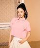 DISCOVERY EXPEDITION Women'S Semi-Crop Polo Shirt (L/Pink)
