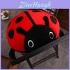 Schattig Oranje Pluche Lieveheersbeestje Pluche Speelgoed Schattig Cartoon Insect Kussen Kussen Cadeau