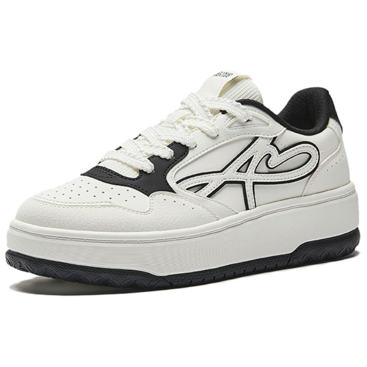 Anta Simple Versatile Sunny Wind 1 Cushioning Low-Top Sneakers Women Sneakers White 122538035-2