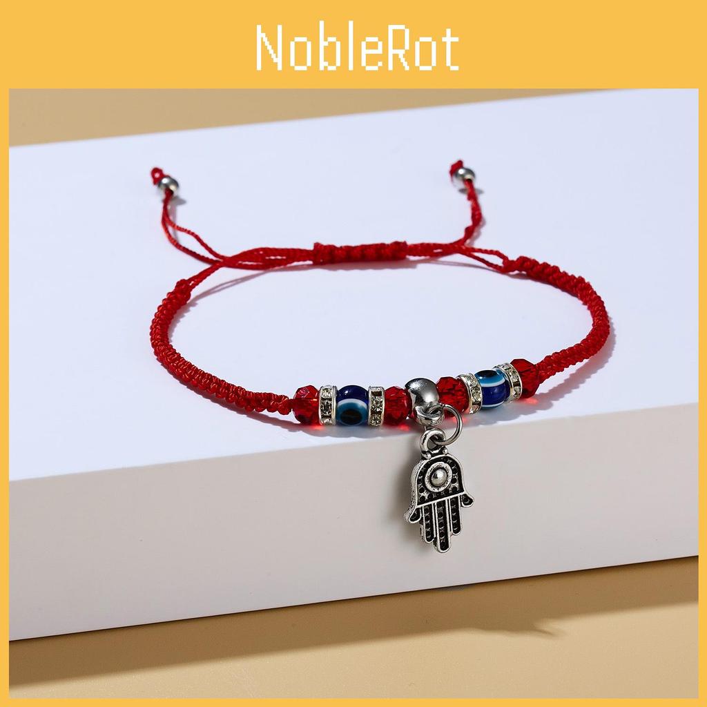 Owl Flower Turtle Elephant Pendant Weaving Bracelet With Beads For Party And Celebration