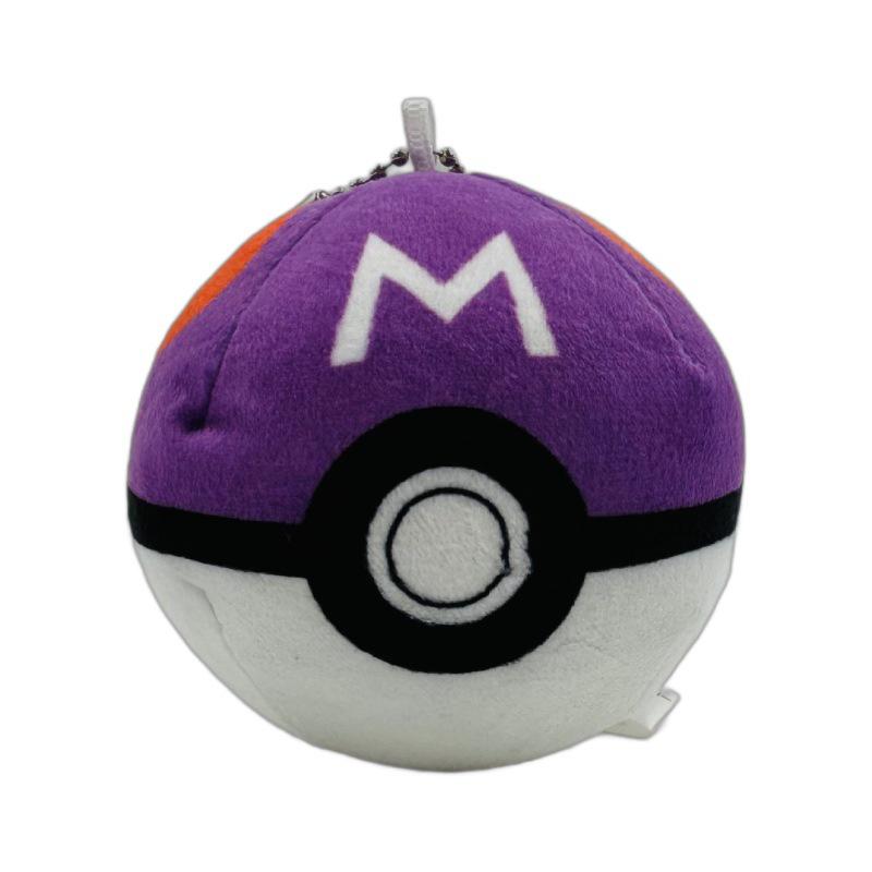 8cm Poké Ball Master Pendant: Red, Blue, Purple, Black, Premier Ball Hanging Backpack Plush Charm
