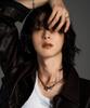 Lanarchive [1143] Python Buckle Chain Necklace
