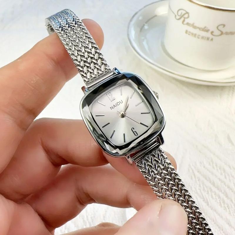 Luxury Quartz Watch Fashion Brand Women Watch Adjustable Stainless Steel Strap Wristwatches Female Gift Clock Relojes Para Mujer